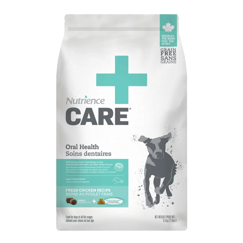 Nutrience Care Cuidado dental para perros 21 lbs / 9,5 kg