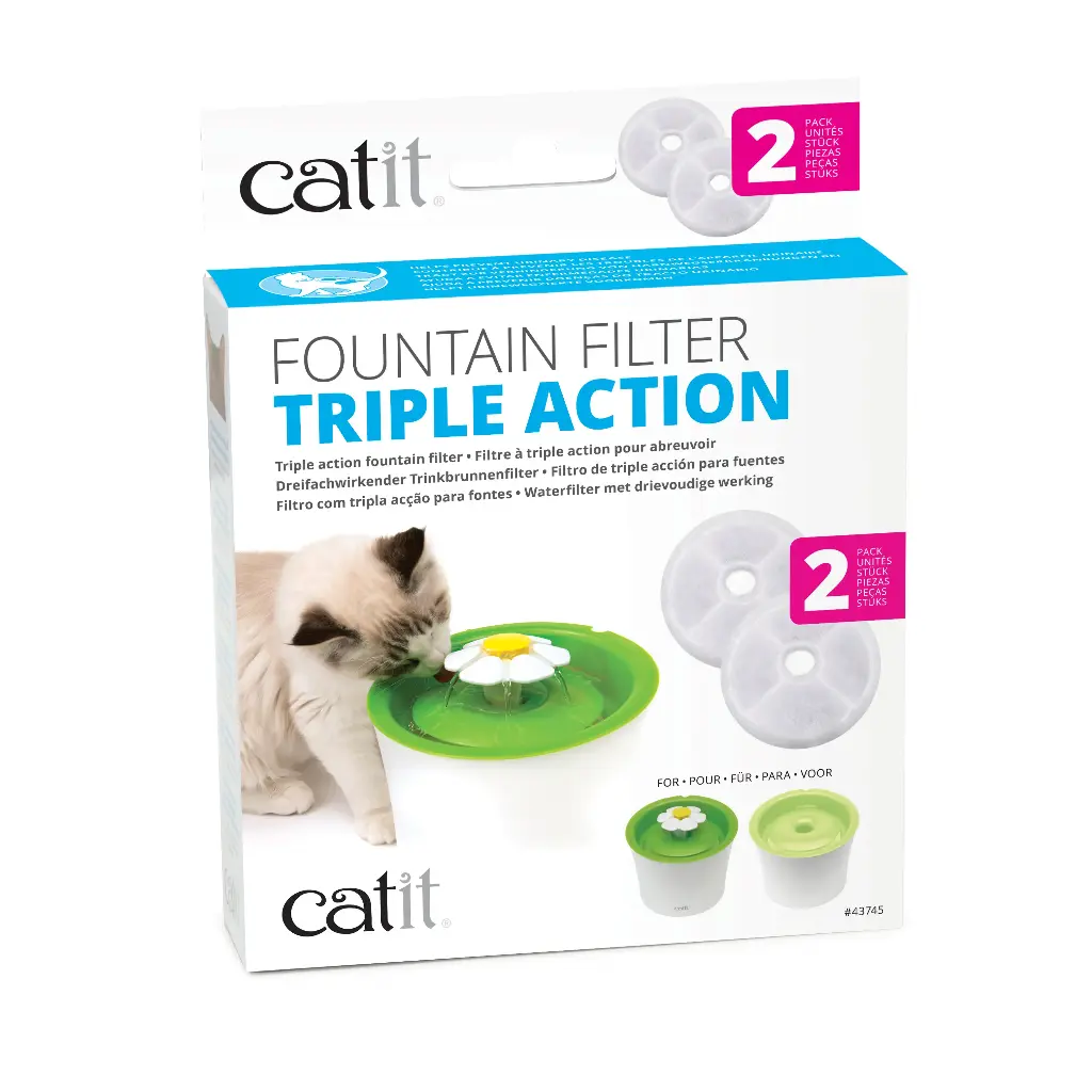 Filtros Catit Triple Acción (2 Unidades)