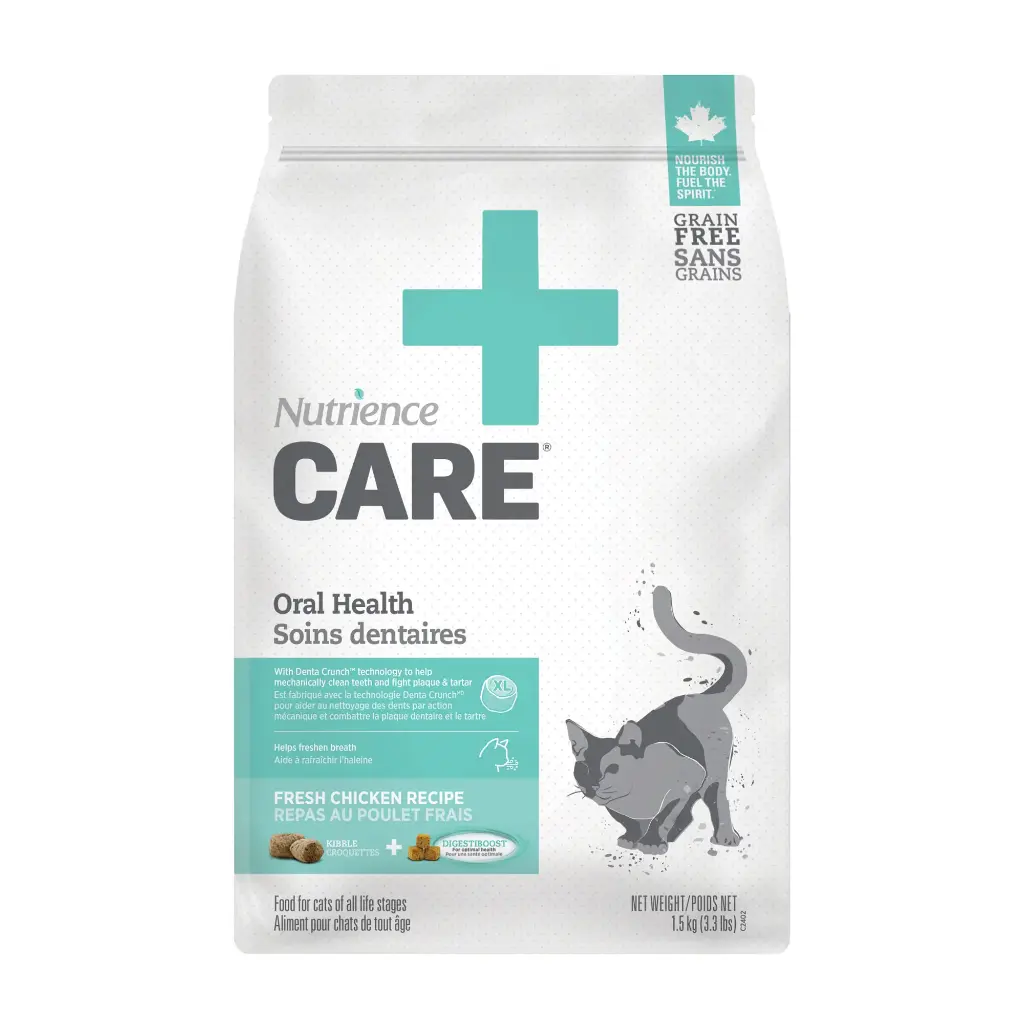 Nutrience Care para el cuidado dental de gatos 3,3 lbs/1,5 kg