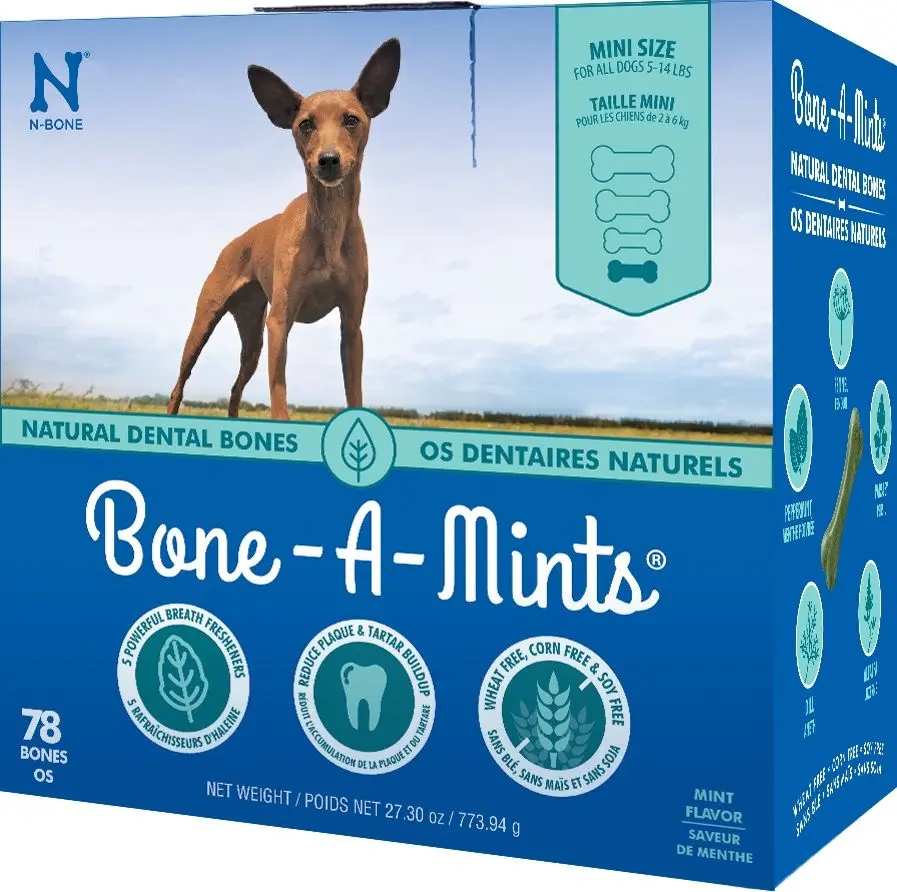 Bone-A-Mints Mini 773.94g (78 Unités)