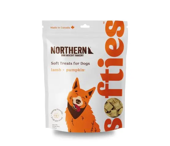 Northern Softies Gâteries Tendres Pour Chien, Agneau & Citrouille 170g