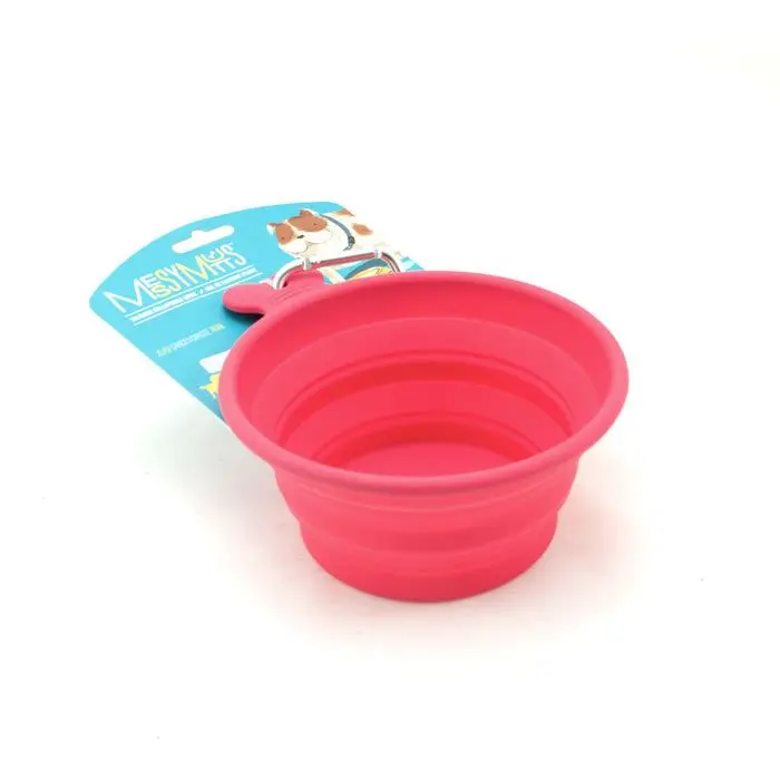 Messy Mutts Grand Bol En Silicone Rétractable, 3 Tasses - Pastèque