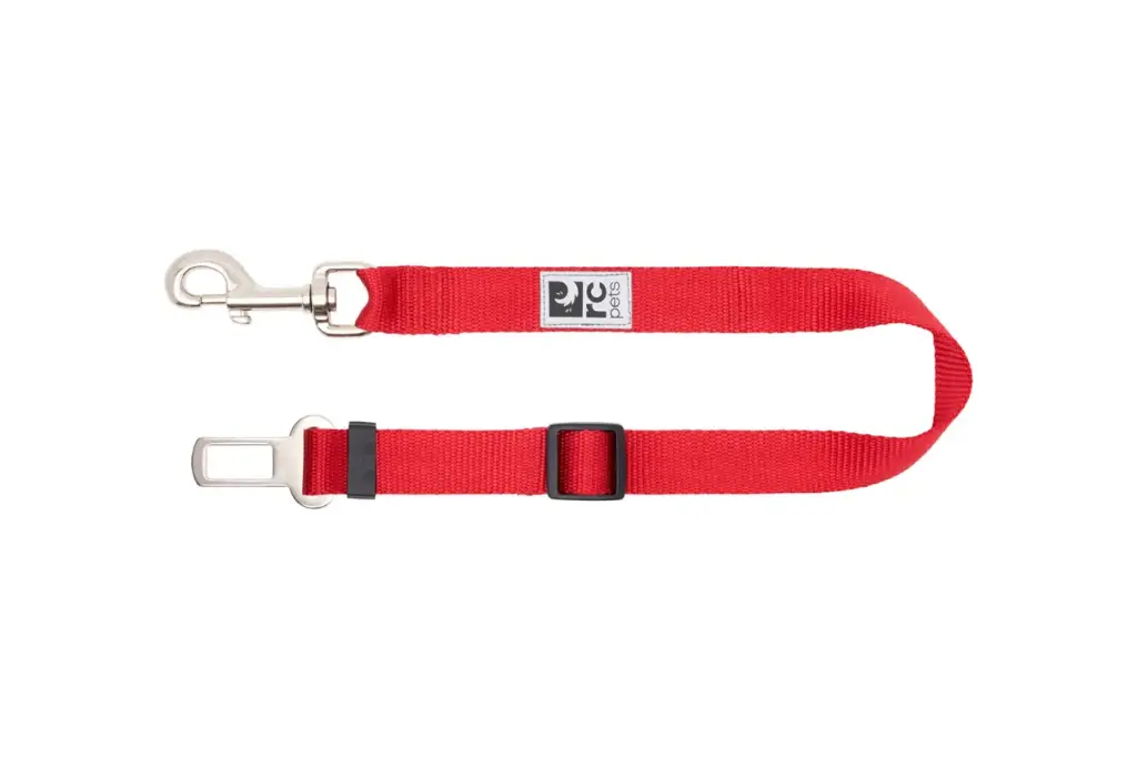 RC Pets Laisse sécuritaire pour auto Rouge