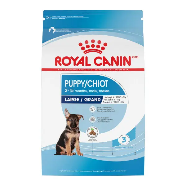 Cachorro grande Royal Canin 30 lb / 13,60 kg