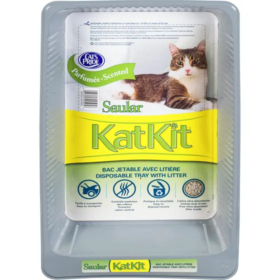 Saular KatKit Litière Absorbante Bac Jetable (Commande Spéciale)