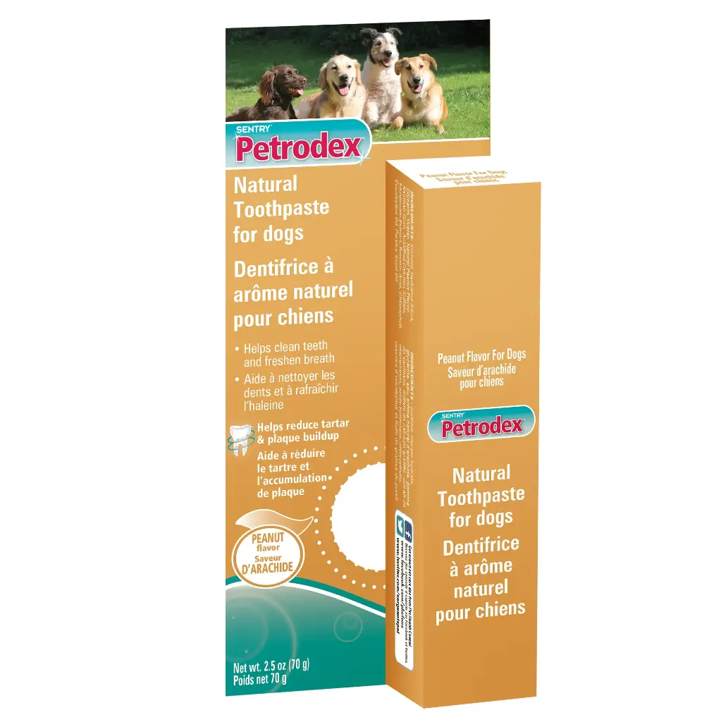 Sergeant's Petrodex Dentifrice à l'Arôme d'Arachide Pour Chien 70g