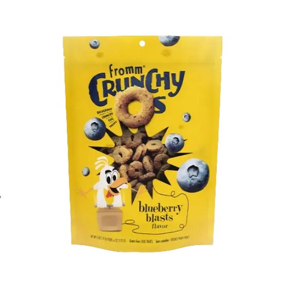 Fromm Gâteries pour Chien Crunchy O's Saveur Poulet et Bleuet 170g