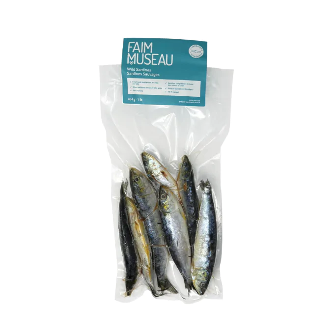 Faim Museau Sardines Entières 1lb