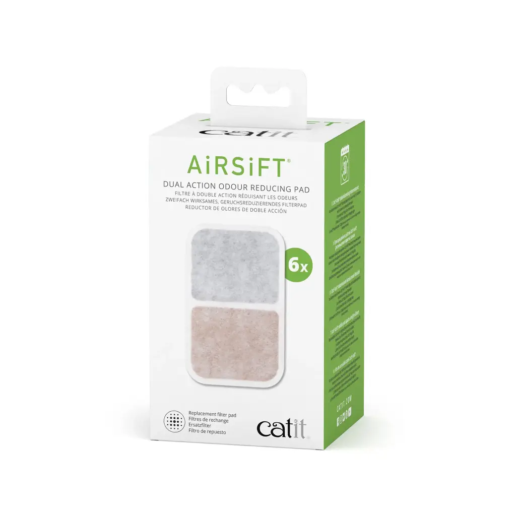 Catit Airsift Filtres Double Action (6 Unités)