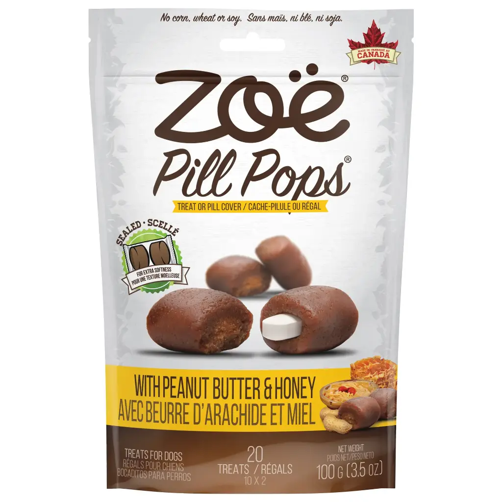 Zoë Pill Pops Beurre d’Arachide et Miel 100g (20 Unités)