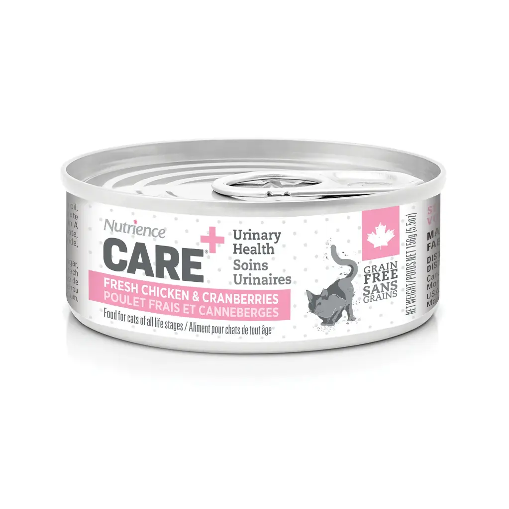 Nutrience Care Chat Soins Urinaires Poulet Frais et Canneberges Pâté 156g