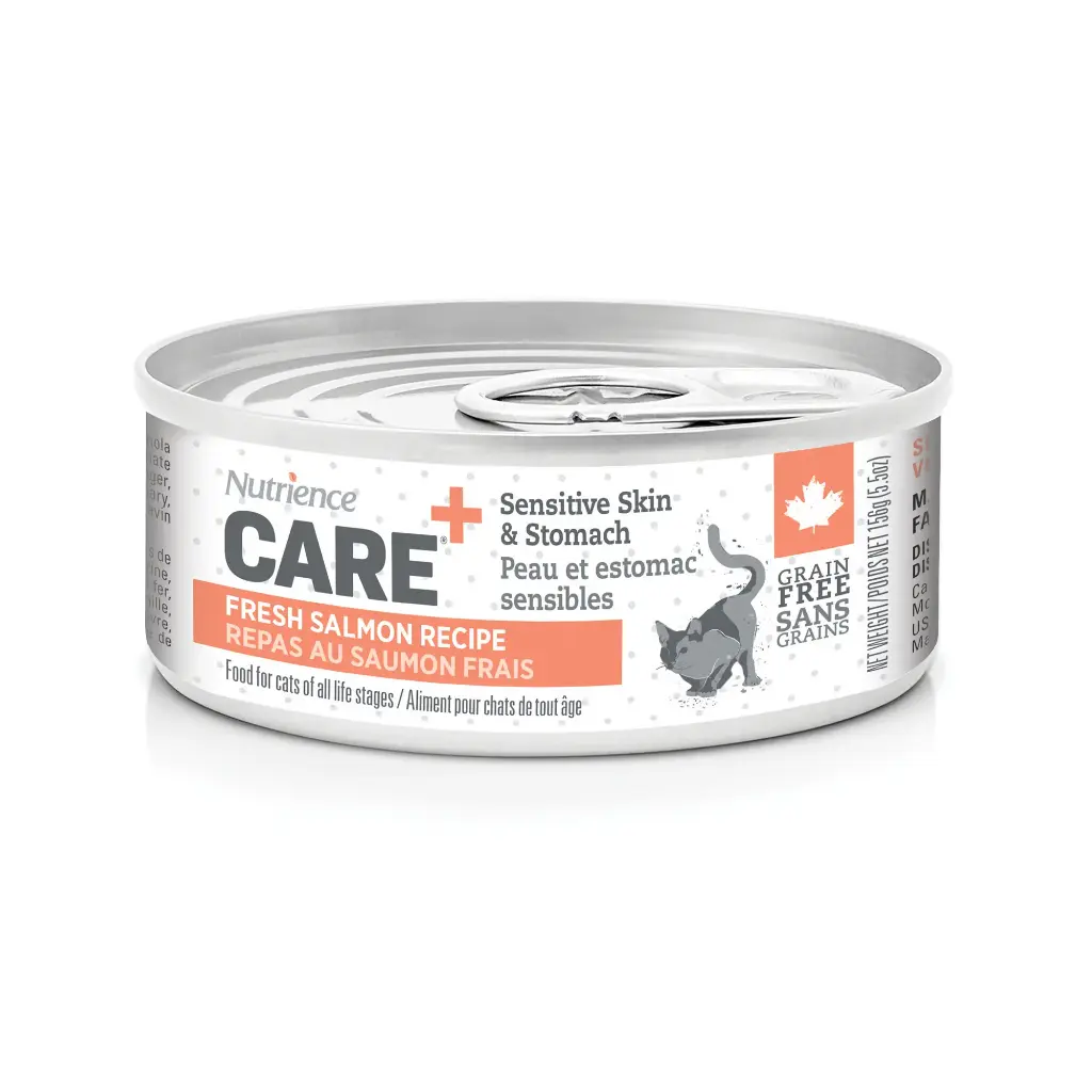 Nutrience Care Chat Peau et Estomac Sensibles Saumon Frais Pâté 156g