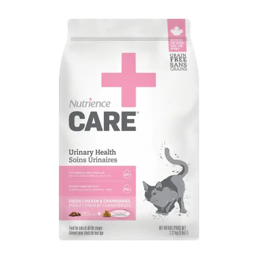 Nutrience Care para el cuidado urinario de gatos 5 lbs / 2,27 kg