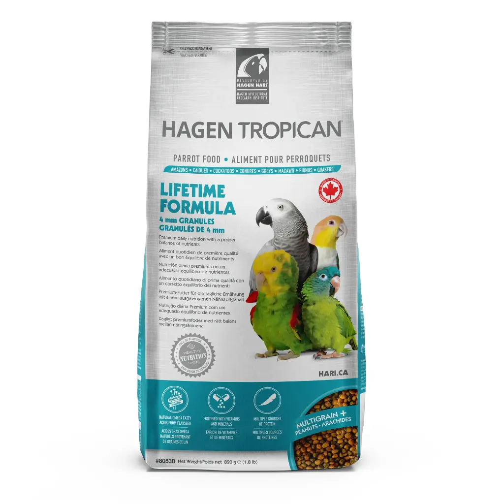 Hari Tropican Lifetime Granulés de 4mm 1.8lbs / 820g
