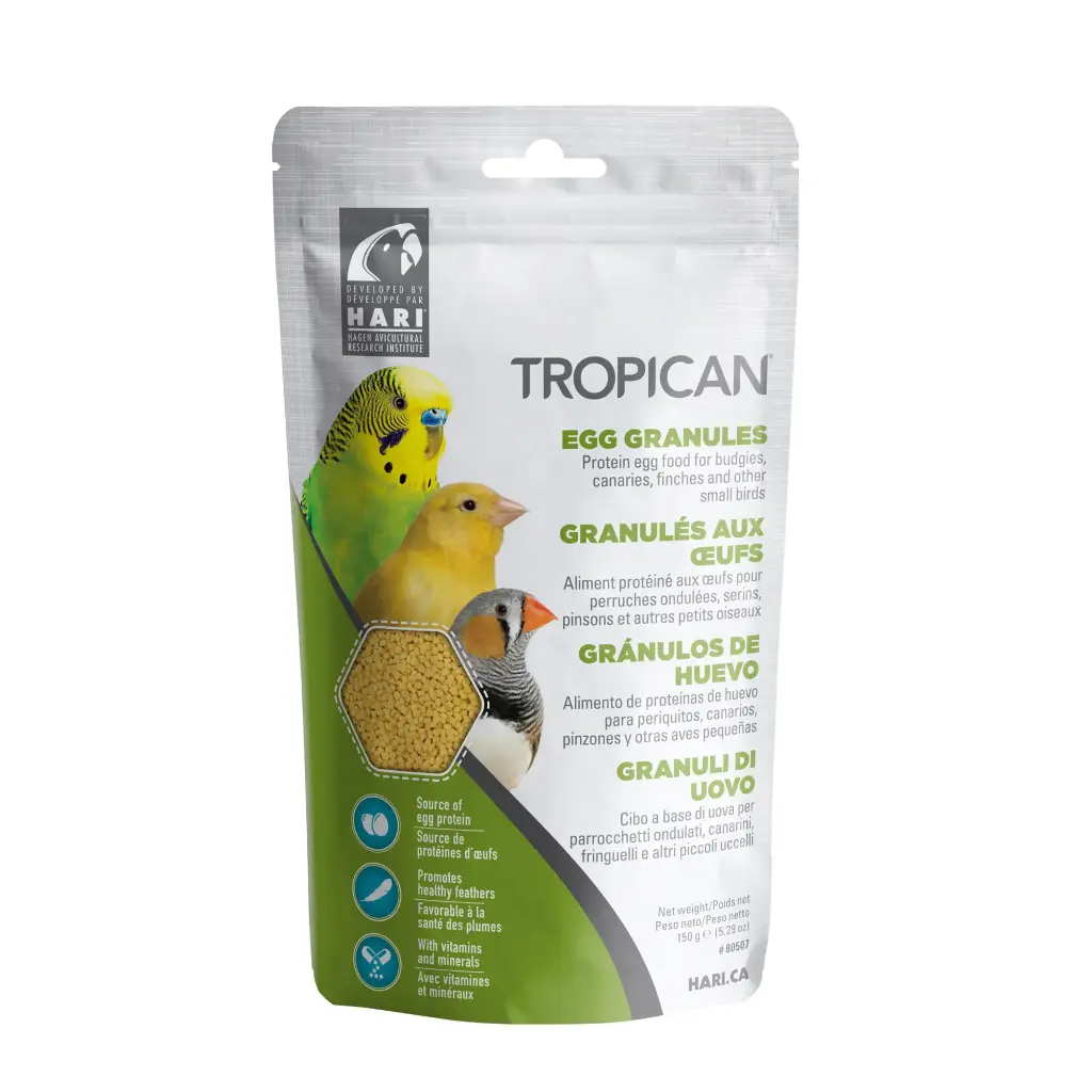 Hari Tropican Granulés aux Oeufs 150g
