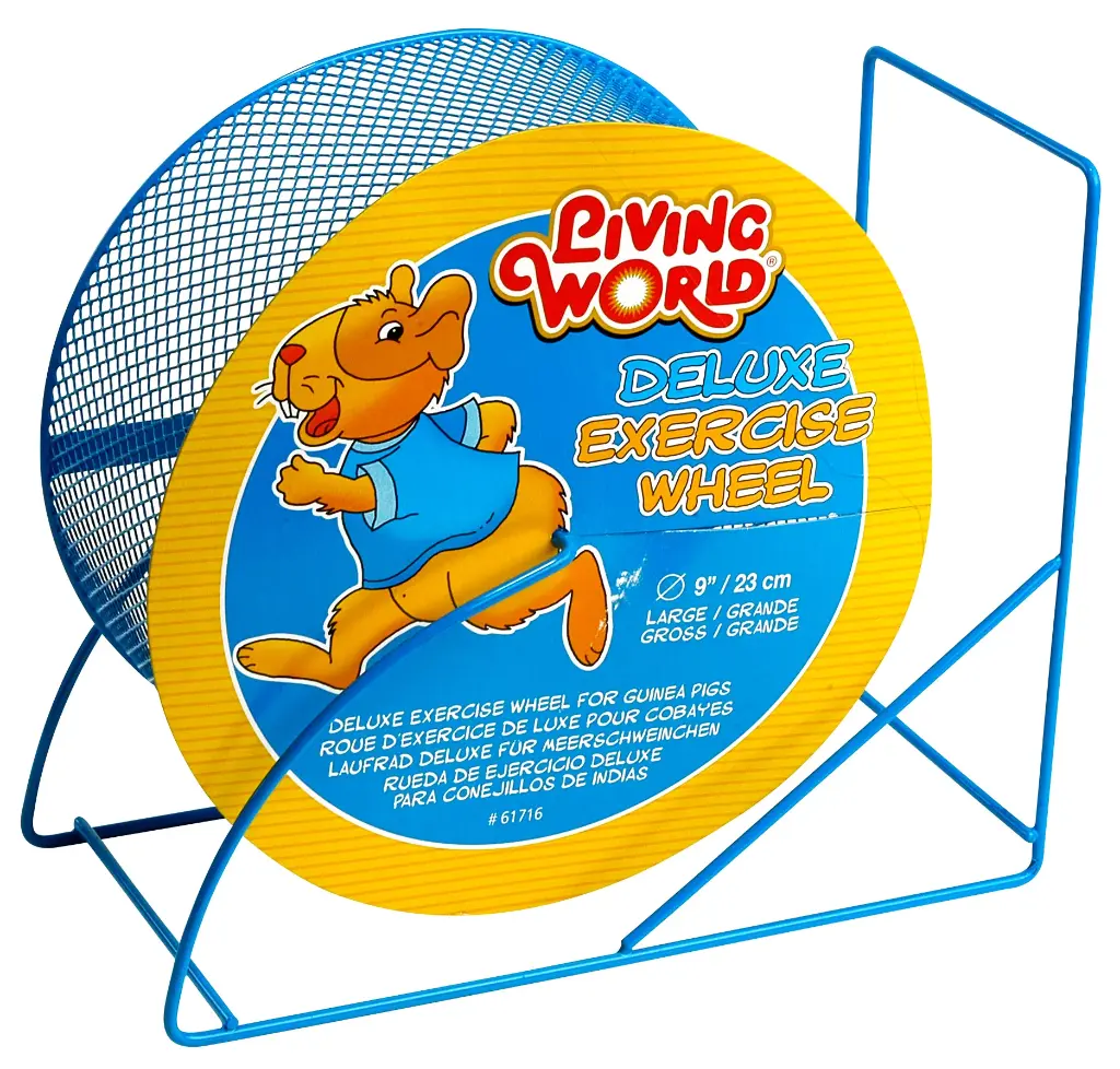 Living World Exercise Wheel Large 23cm (Blue)