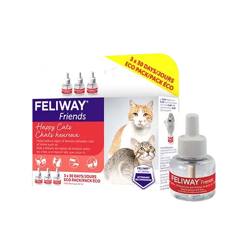 Ceva Feliway Friends Recharge (3 Unités)