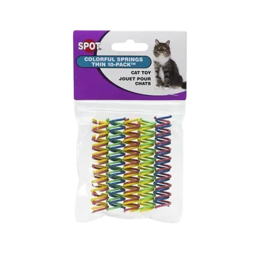 Spot Ressorts Colorés Minces (10 Unités)