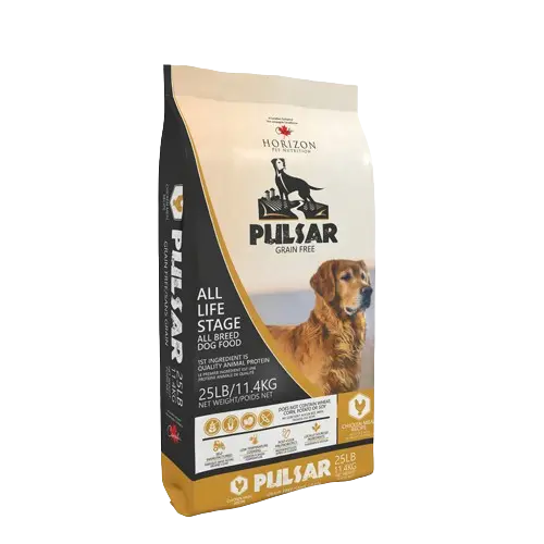 Pollo para perros Horizon Pulsar sin cereales, 25 libras/11,4 kg
