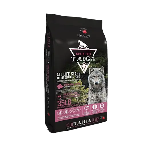 Horizon Taiga Grain Free Dog Pork 35lbs / 15.9kg