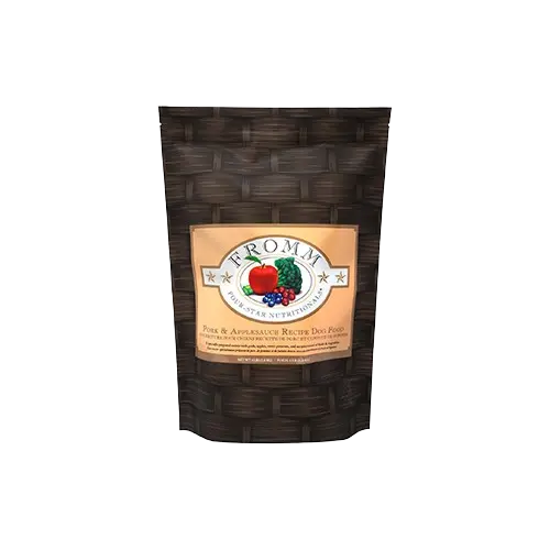 Fromm Four Star Pour Chien Porc et Compote de Pomme 4lbs / 1.8kg