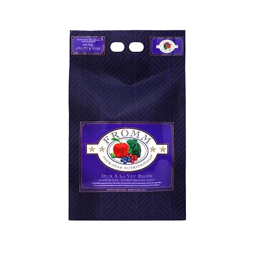 Fromm Four Star Pour Chien Canard À La Veg 12lbs / 5.4kg