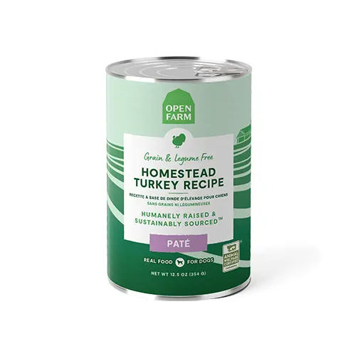 Open Farm Pâté à la Dinde pour Chien 354g
