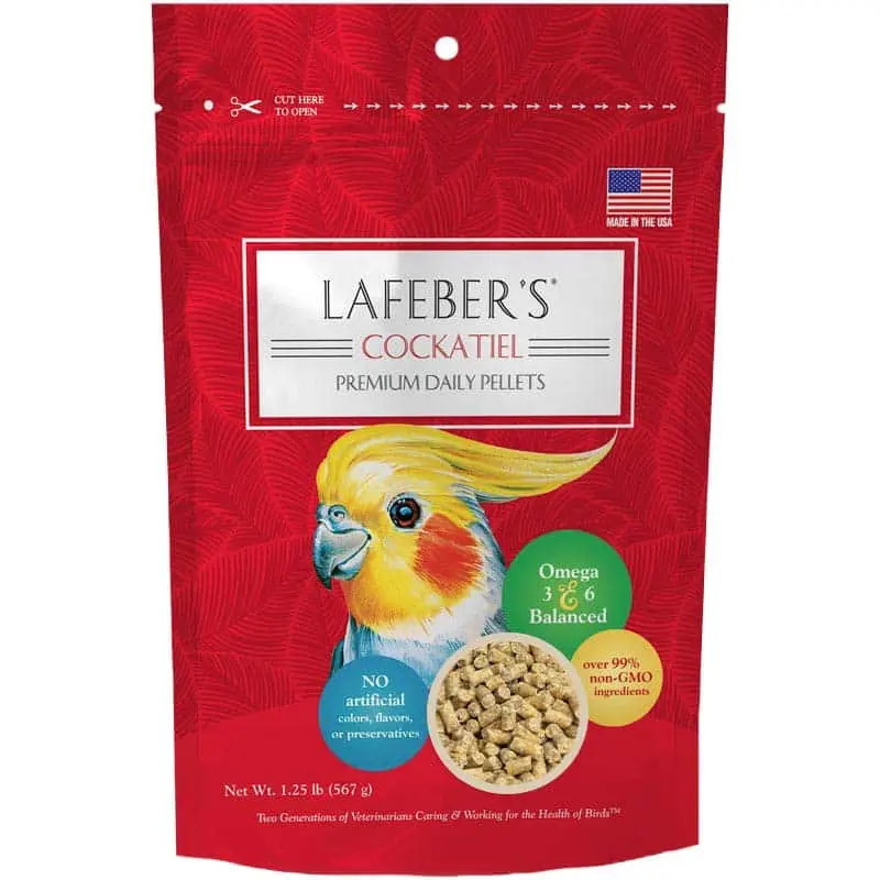 Lafeber Moulée pour Perruches Calopsittes / Petits Perroquets 1.25lbs / 567g