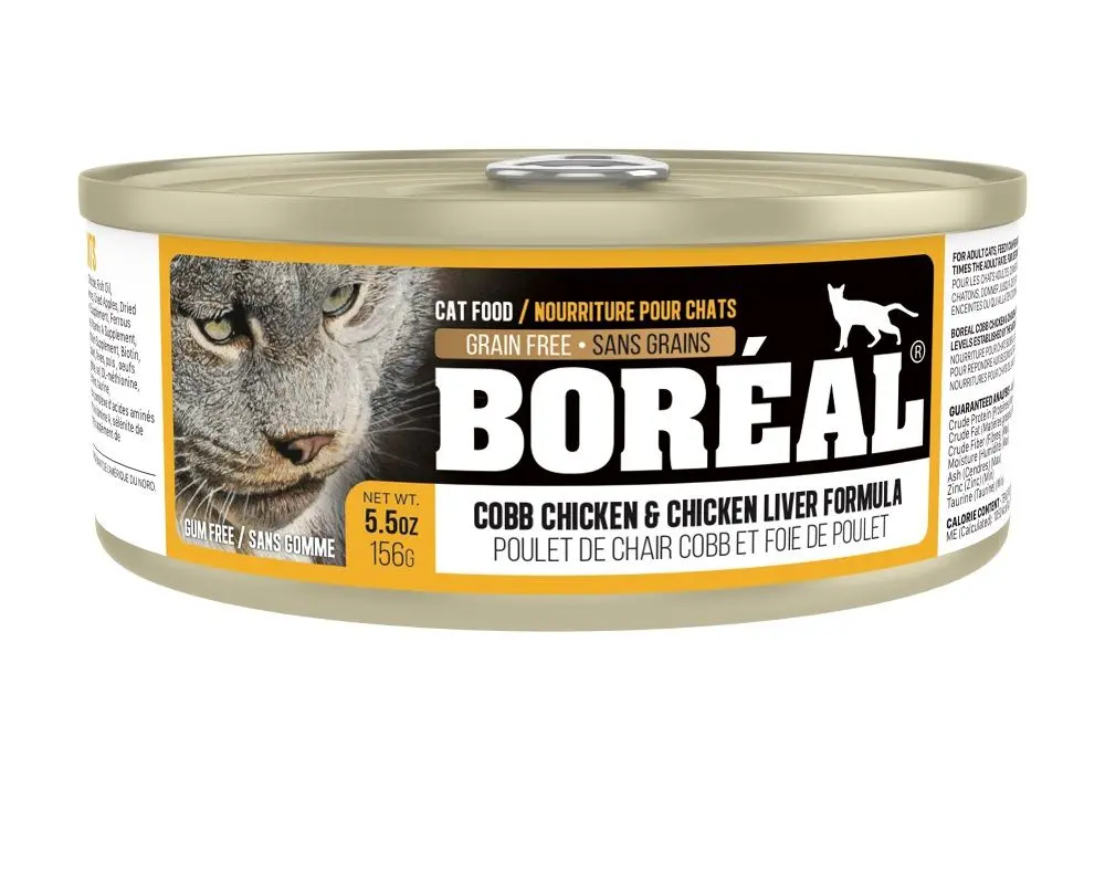 Boréal Conserve Pour Chat, Poulet Cobb & Foie De Poulet 156g