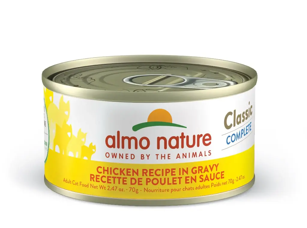 Almo Nature Classic Complete Chat Poulet en Sauce 70g
