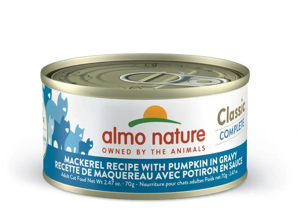 Almo Classic Complete Chat Maquereau avec Potiron en Sauce 70g
