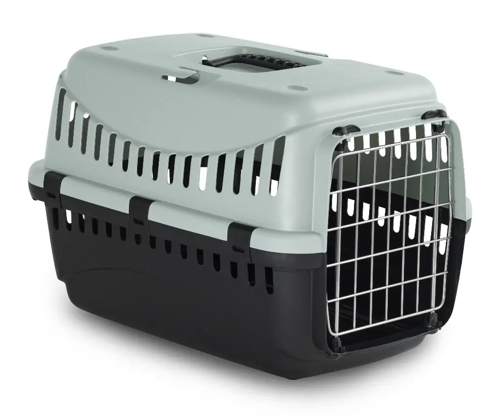 Bergamo Gipsy Eco Carrier With Glacier Blue Metal Door Small 46x31x32cm