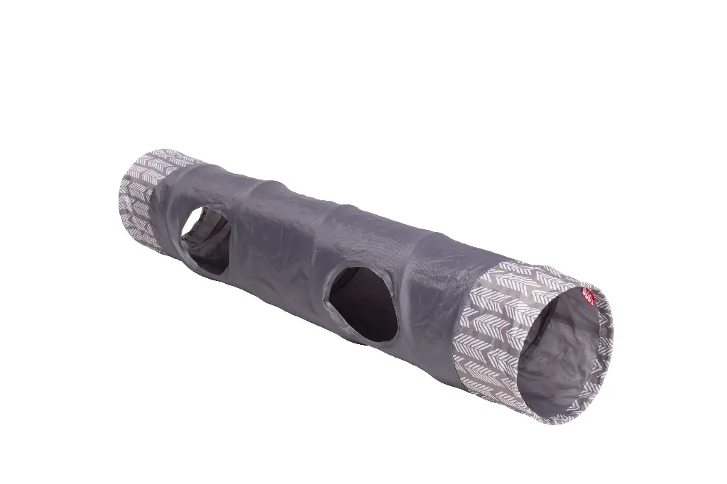 Bud'z Jouet Pour Chat - Tunnel Avec Deux Ouverture 24x89cm