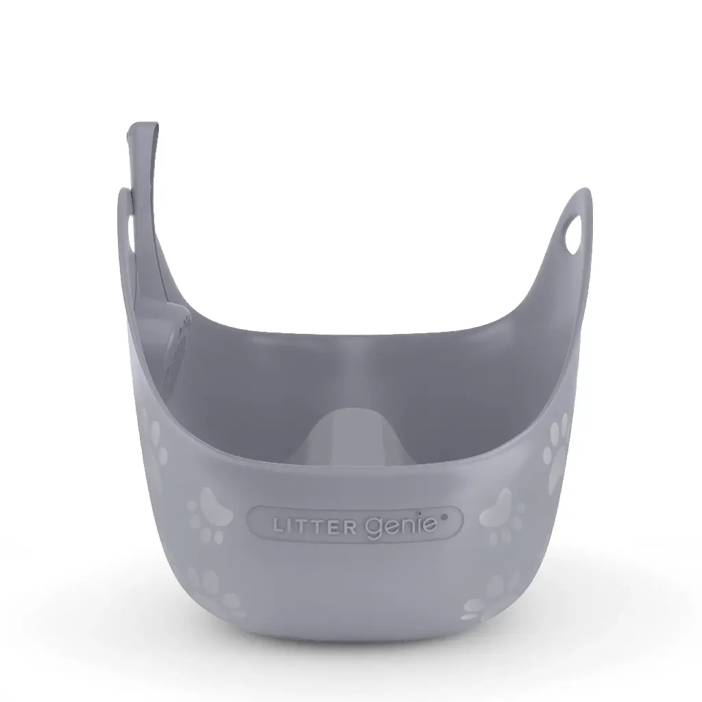 Litter Genie Bac À Litière Avec Pelle Gris