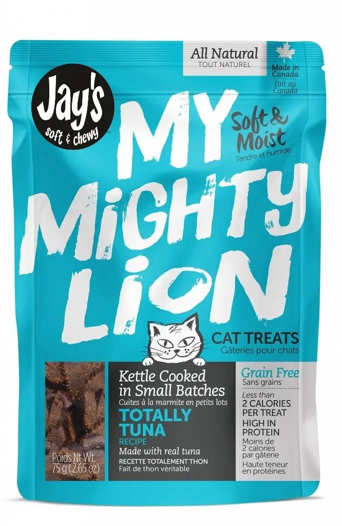 Jay's My Mighty Lion, golosinas para gatos, atún 75 g