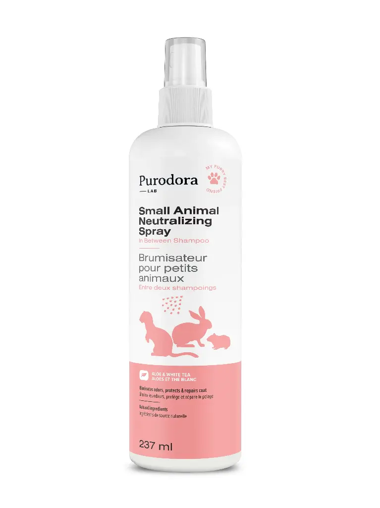 Purodora Lab Brumisateur Pour Petits Animaux Aloès Et Thé Blanc 250ml