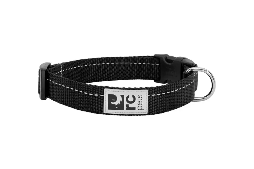 RC Pets Collier De Base Noir G