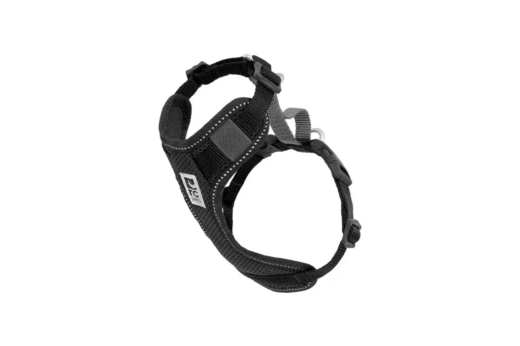 RC Pets Harnais de Contrôle Auto Noir/Gris M