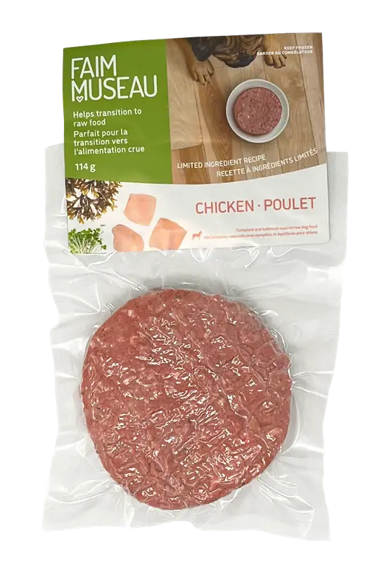 Faim Museau Médaillon individuel Simplement Poulet 114g