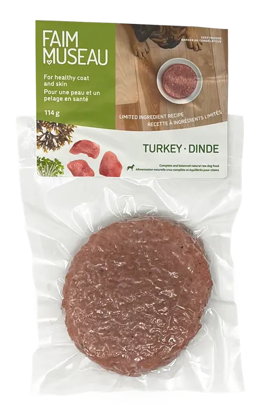 Faim Museau Médaillon individuel Simplement Dinde 114g