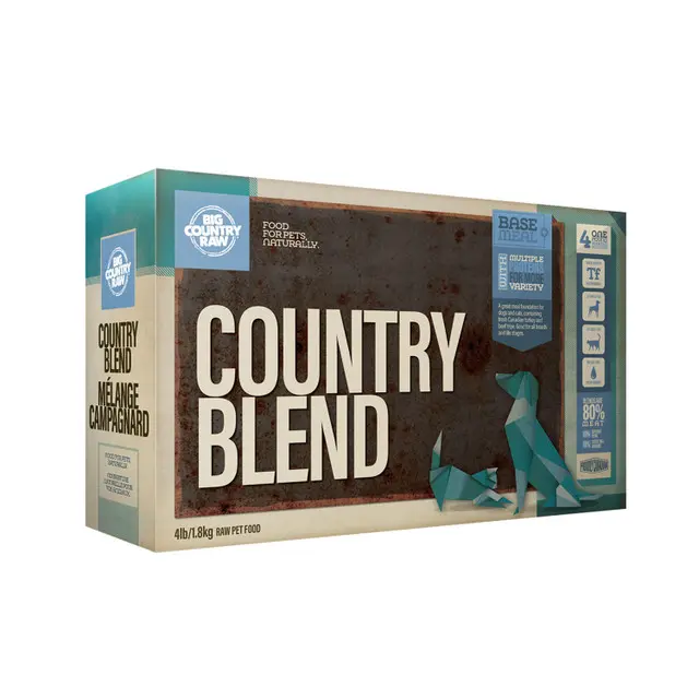 Big Country Raw Mélange Campagnard 4lbs / 1.8kg