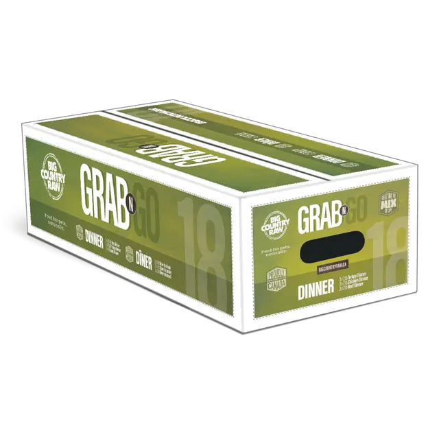 Cena Big Country Raw Grab N Go 18 libras / 8,16 kg