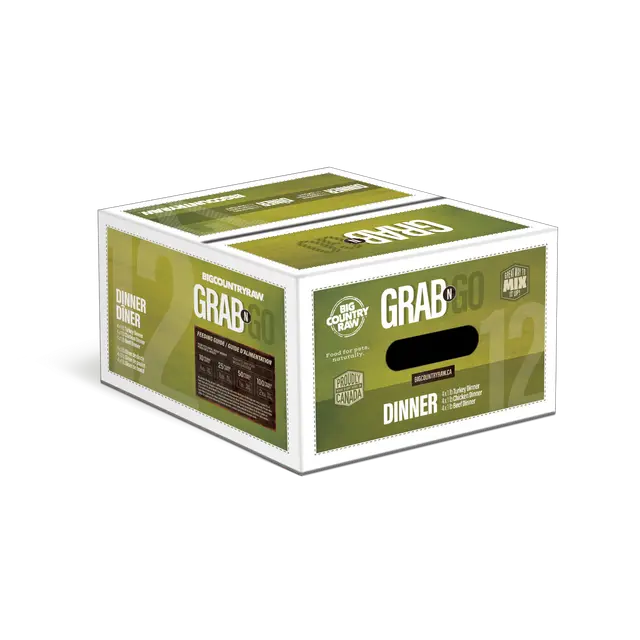 Cena Big Country Raw Grab N Go 12 libras / 5,44 kg