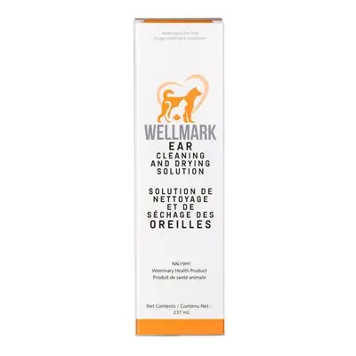 Wellmark Solution de Nettoyage et de Séchage des Oreilles 237ml