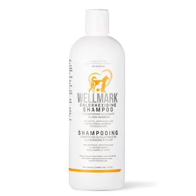 Wellmark Shampoing à la Chlorhexidine 473ml