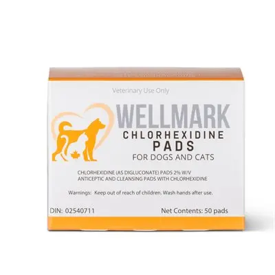 Wellmark Lingettes à la Chlorhexidine (50 unités)