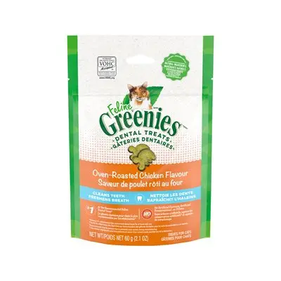 Greenies Félin Gâteries Dentaires Poulet 60g