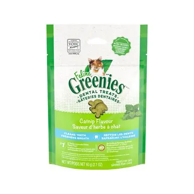 Greenies Félin Gâteries Dentaires Herbe à Chat 60g