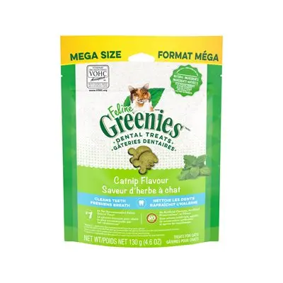 Greenies Félin Gâteries Dentaires Herbe à Chat 130g
