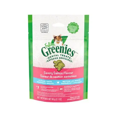 Greenies Félin Gâteries Dentaires Saumon 60g